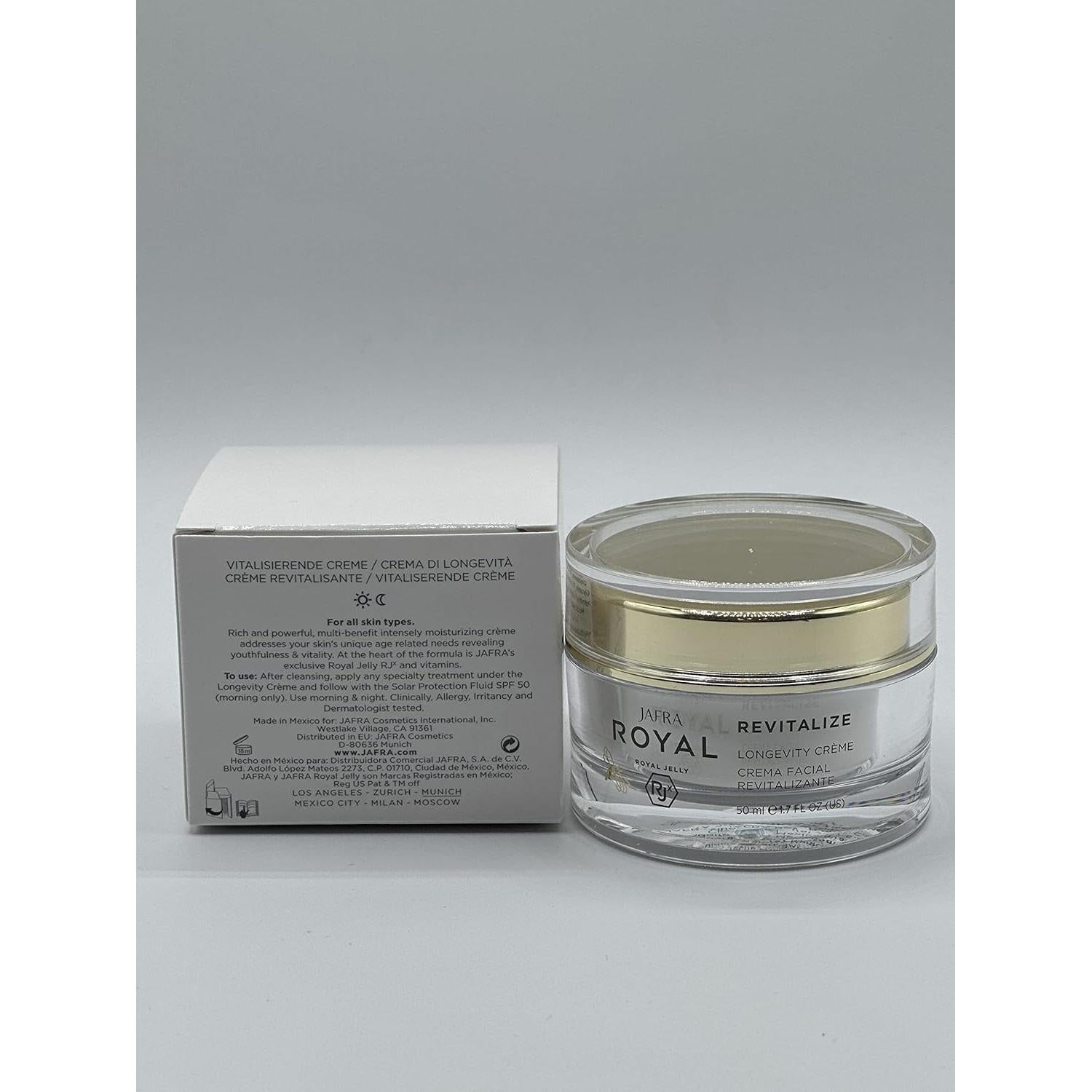 Crema Revitalizante Jafra Royal 50ml - Hidratante Anti-edad