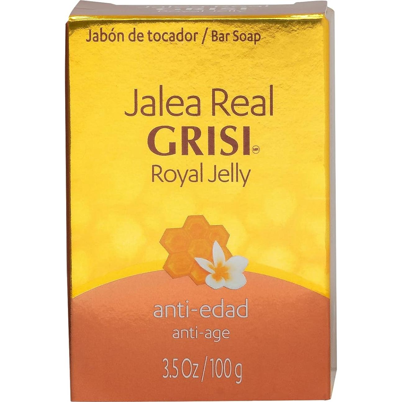 Jabón de Jalea Real Grisi - Hidratante y Suavizante 6x99g
