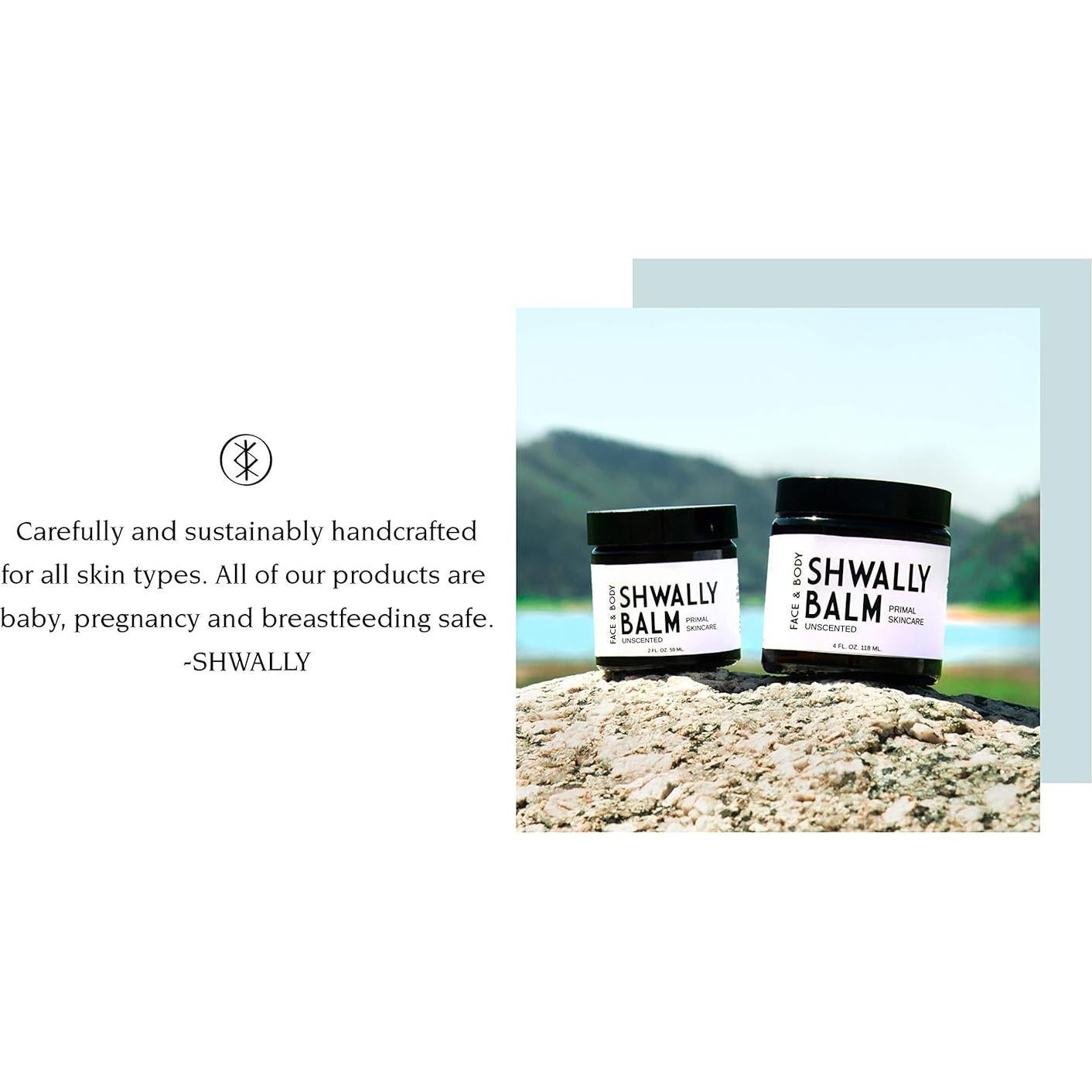 Bálsamo Hidratante Facial Paleo Shwally 56.7 g Sin Fragancia