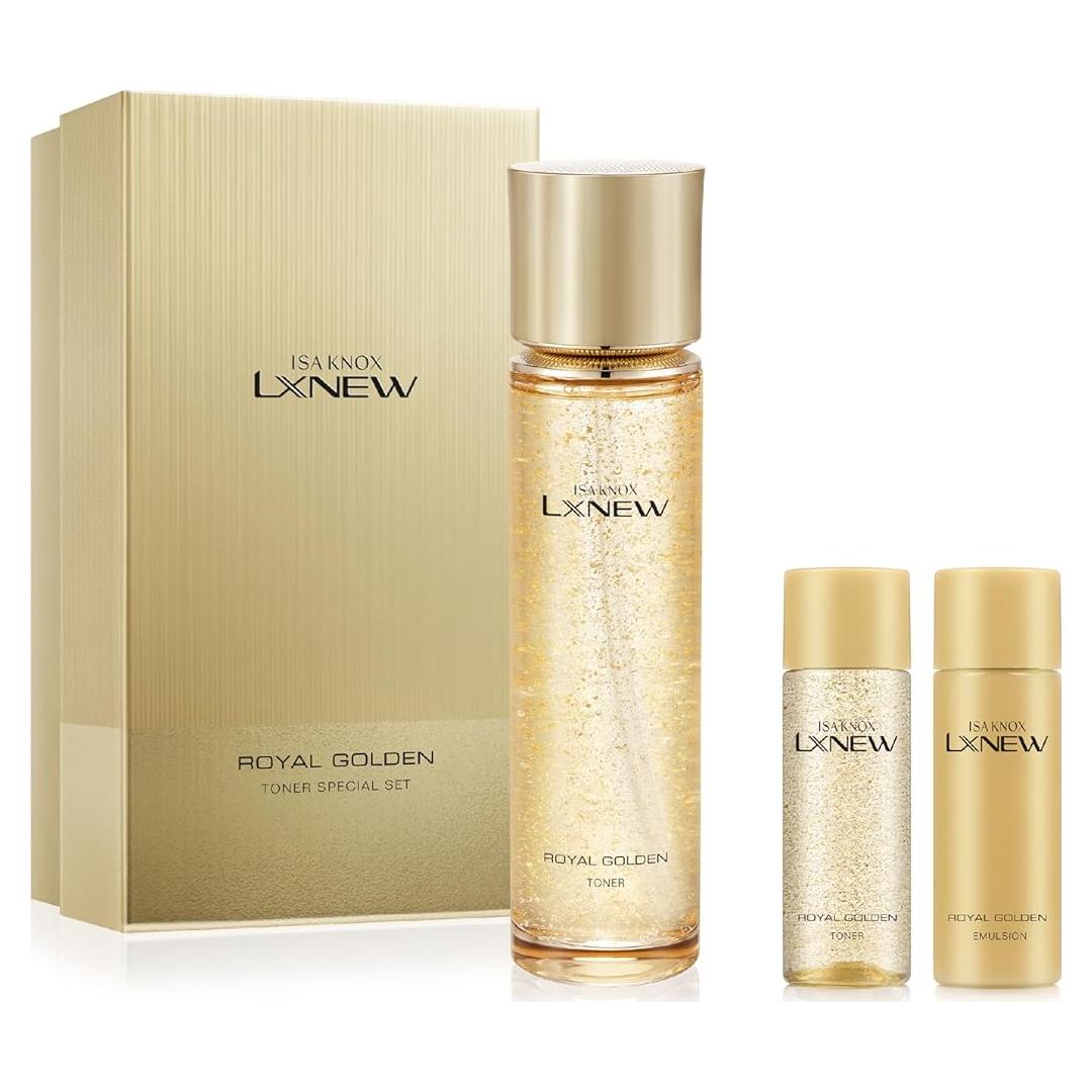 ISA KNOX LXNEW Juego de Tónicos Dorados Reales 192.5 ml - Cuidado Facial