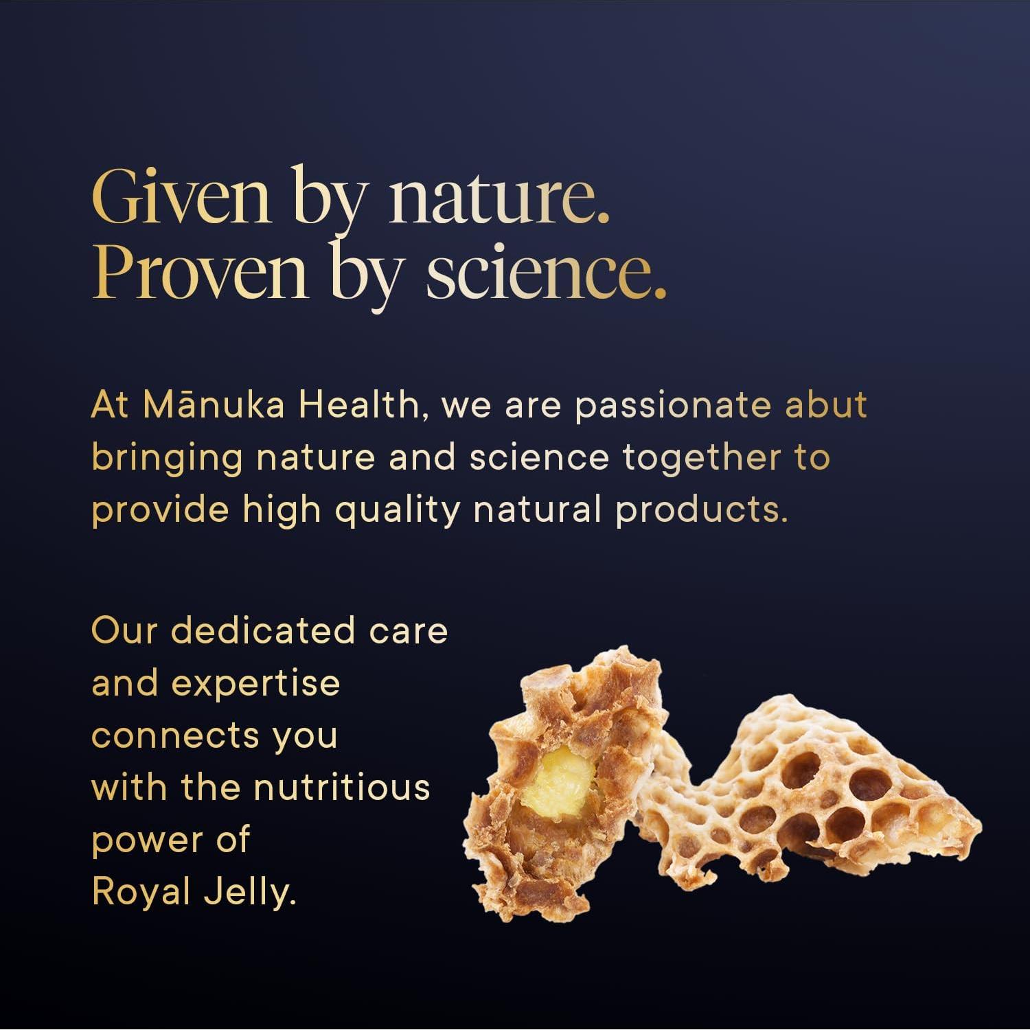 Cápsulas de Jalea Real Manuka Health 1000mg - 365 Unidades