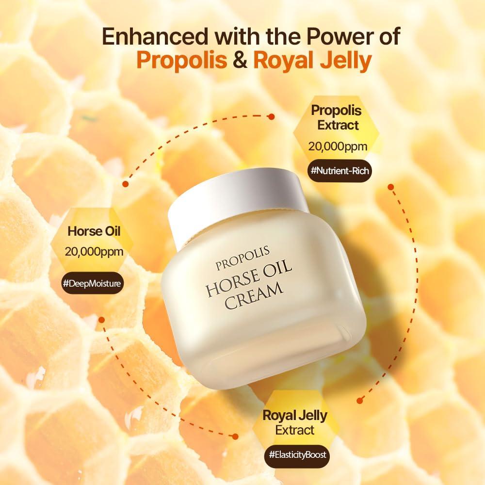 Crema Facial Hidratante Charmzone 50ml - Aceite de Caballo y Propolis