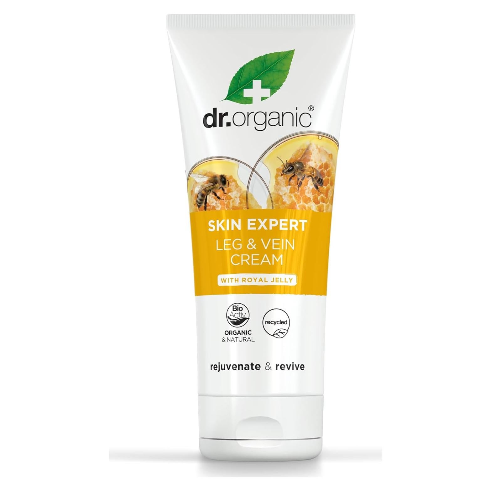 Crema Bioactiva para Piernas Dr Organic 200ml - Varices