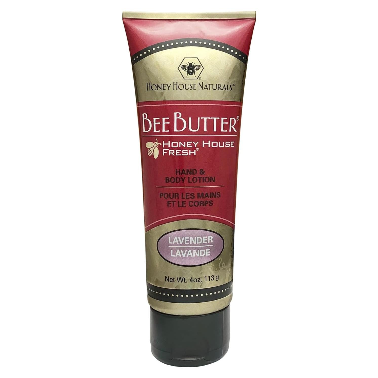 Crema de Mantequilla de Abeja Honey House Naturals Lavanda 113g