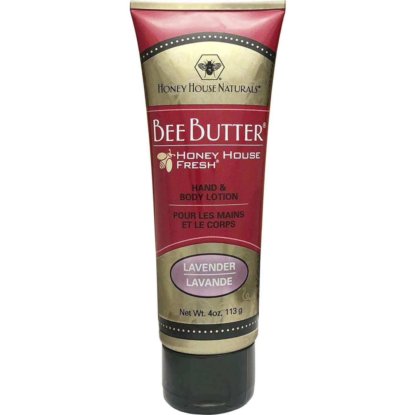 Crema de Mantequilla de Abeja Honey House Naturals Lavanda 113g