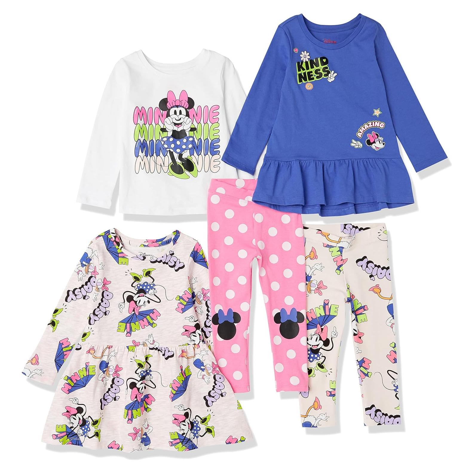 Conjunto Ropa Niñas Amazon Essentials Minnie y Daisy 2T