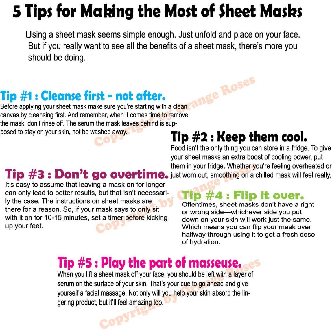 Combo 10 Máscaras Faciales Hidratantes OBS Lab - Coreanas