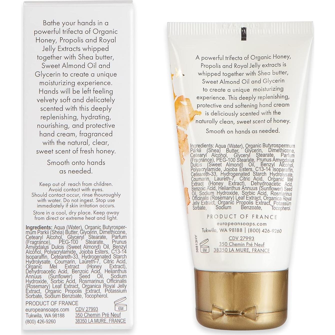 Crema de Manos Nutritiva Pre de Provence 50 ml con Miel