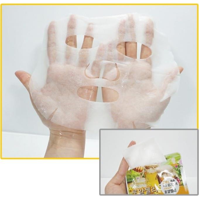 Máscara Facial TNB Natureby Jalea Real - 10 Hojas Hidratantes