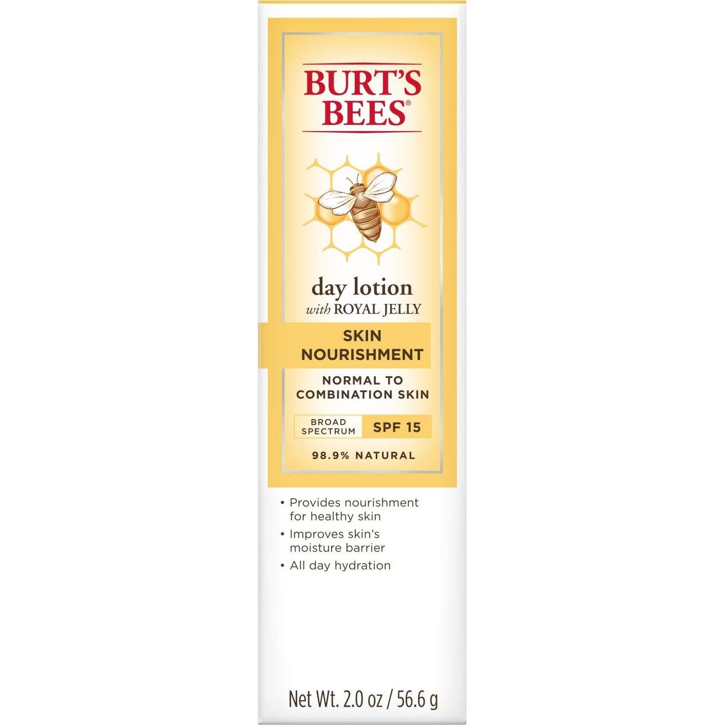 Loción Hidratante Diurna Burt's Bees SPF 15 59 ml Piel Normal a Mixta