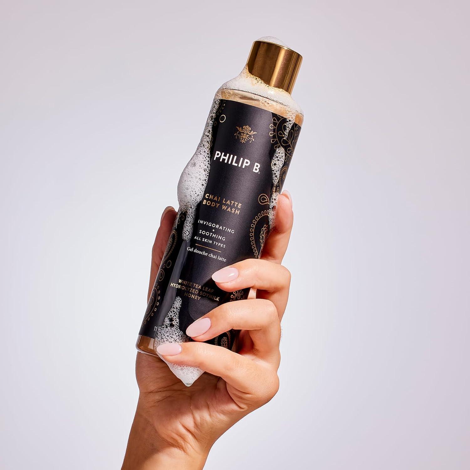 Jabón Corporal PHILIP B Chai Latte 340ml - Revitalizante y Calmante