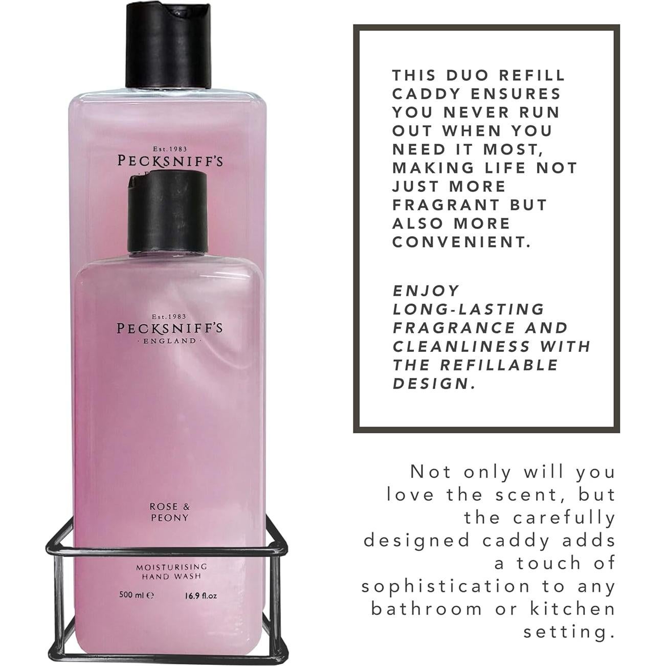 Juego de Lavado de Manos Hidratante Pecksniff's 500ml + Recarga 1L