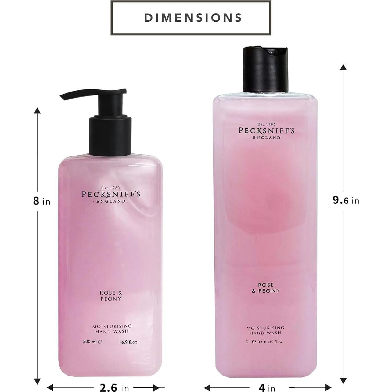 Juego de Lavado de Manos Hidratante Pecksniff's 500ml + Recarga 1L