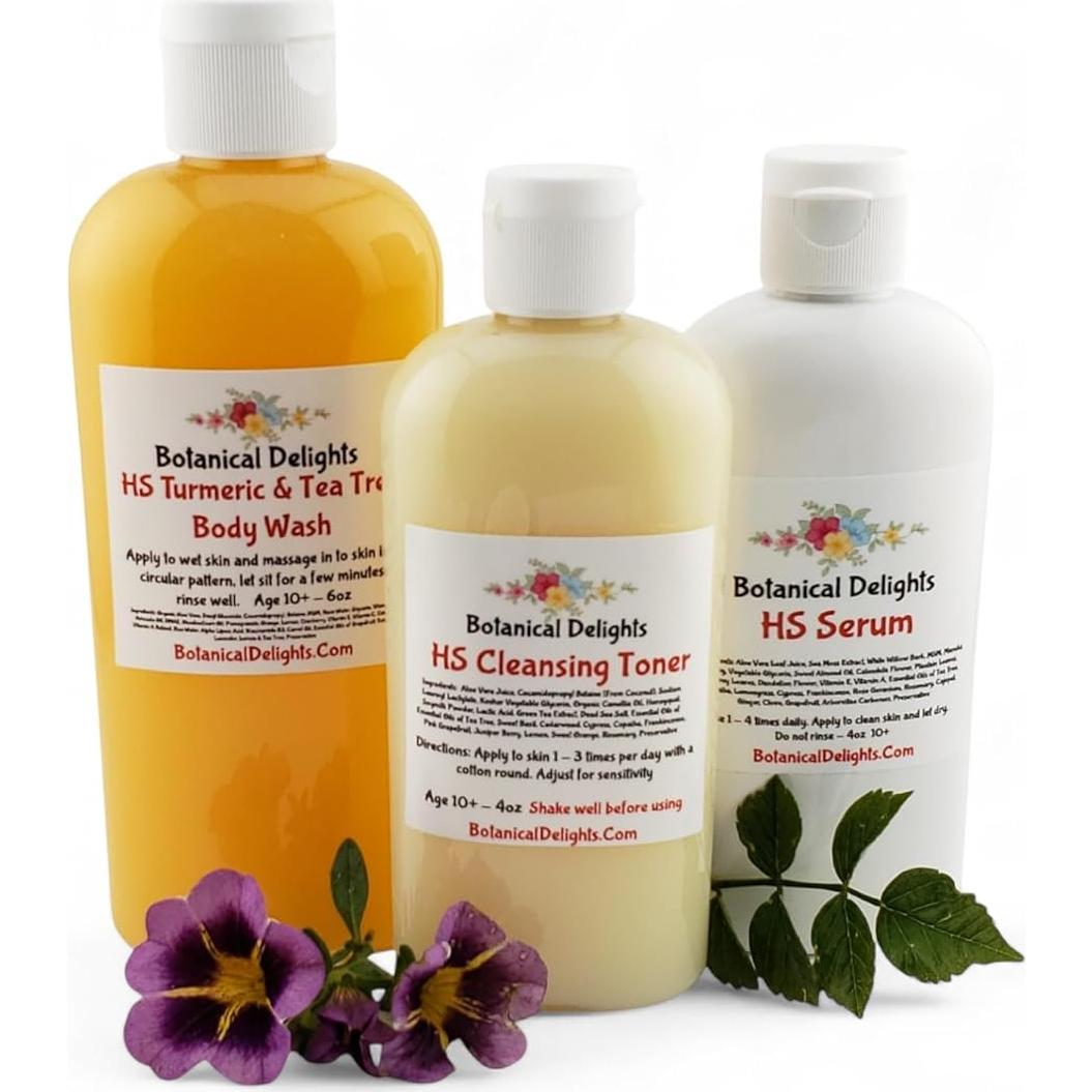 Tónico Limpiador y Suero para Hidradenitis Delight HS 4oz