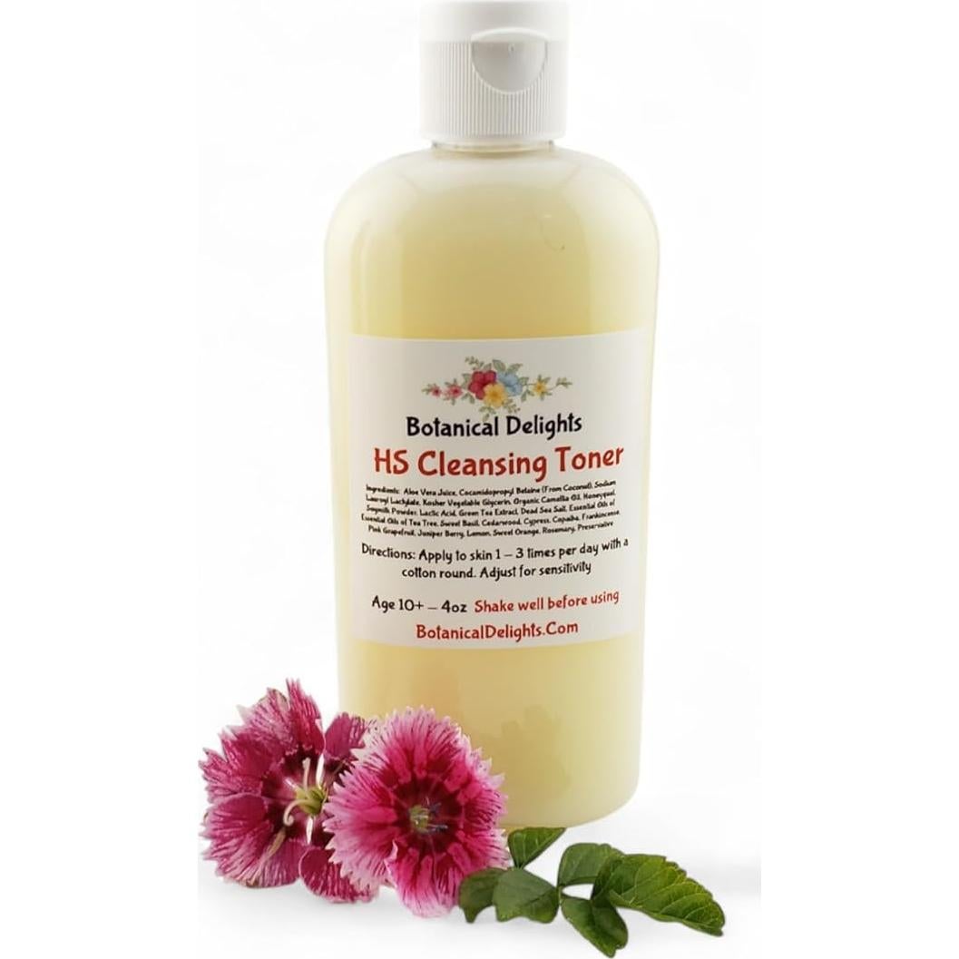 Tónico Limpiador y Suero para Hidradenitis Delight HS 4oz