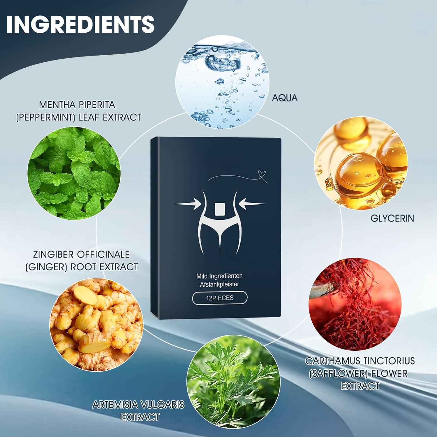 Parches Ozem 36PCS Naturales Hidratantes para Mujeres