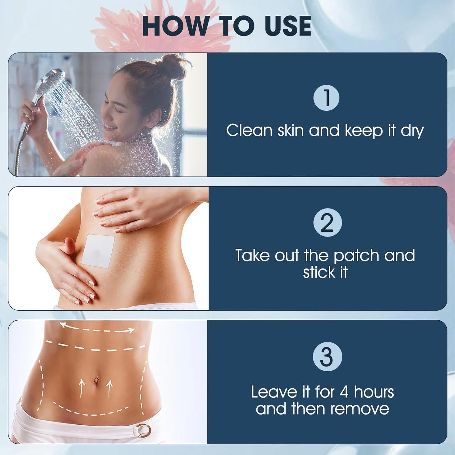 Parches Ozem 36PCS Naturales Hidratantes para Mujeres