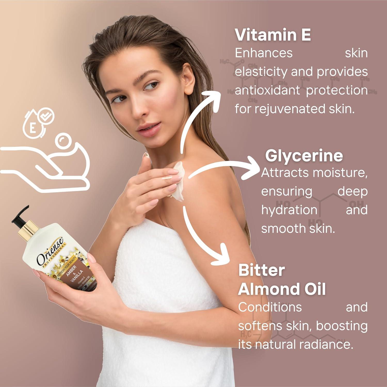 Loción Corporal Mey Kozmetik 500ml Vainilla y Ámbar Hidratante