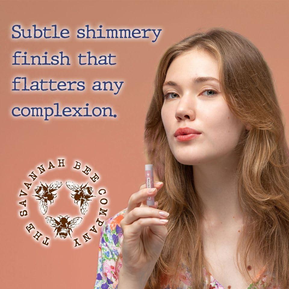 Tinte de Labios Savannah Bee Flor de Durazno 4.25g Hidratante