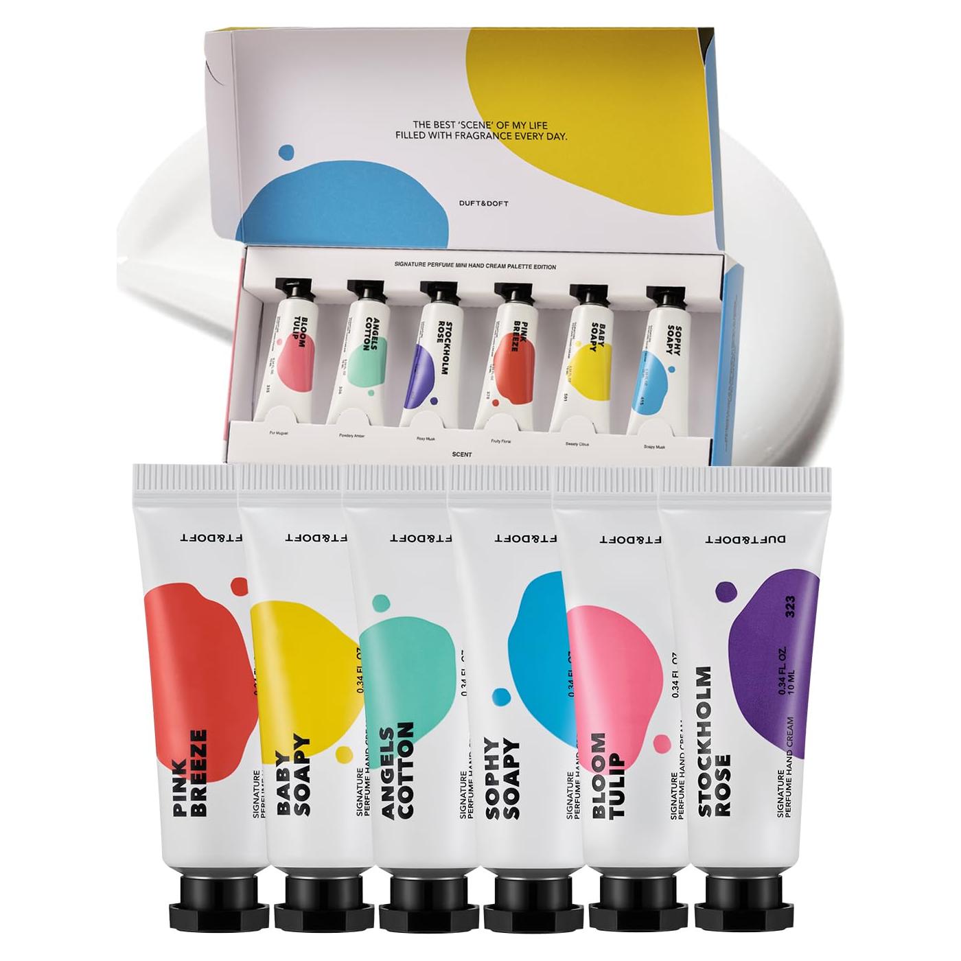 Set Mini Crema de Manos Duft & Doft - 6 Fragancias Hidratantes