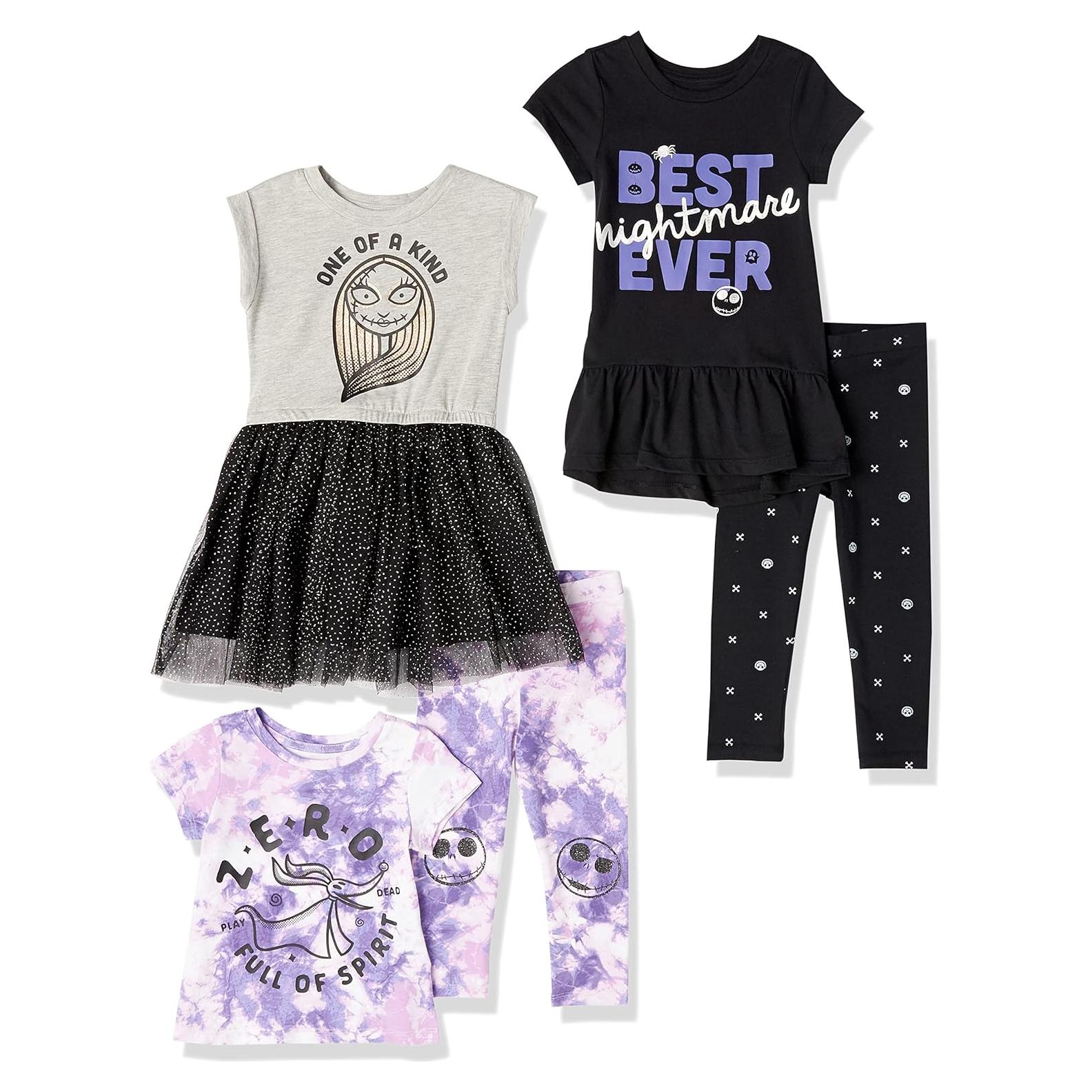 Conjunto Ropa Niñas Amazon Essentials Disney Marvel 3 Piezas