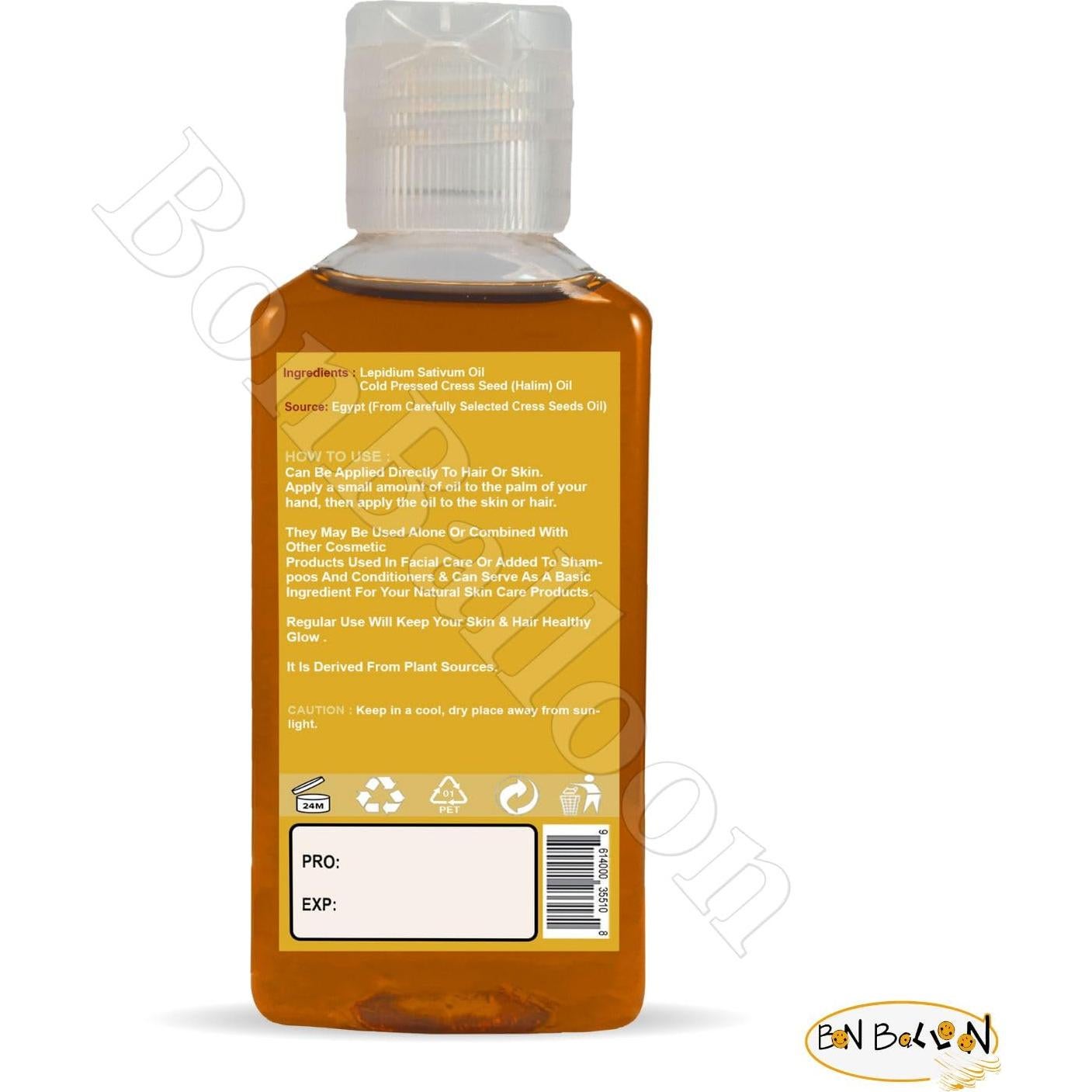 Aceite Esencial de Cress Nature Max 50 ml Puro para Cabello y Piel