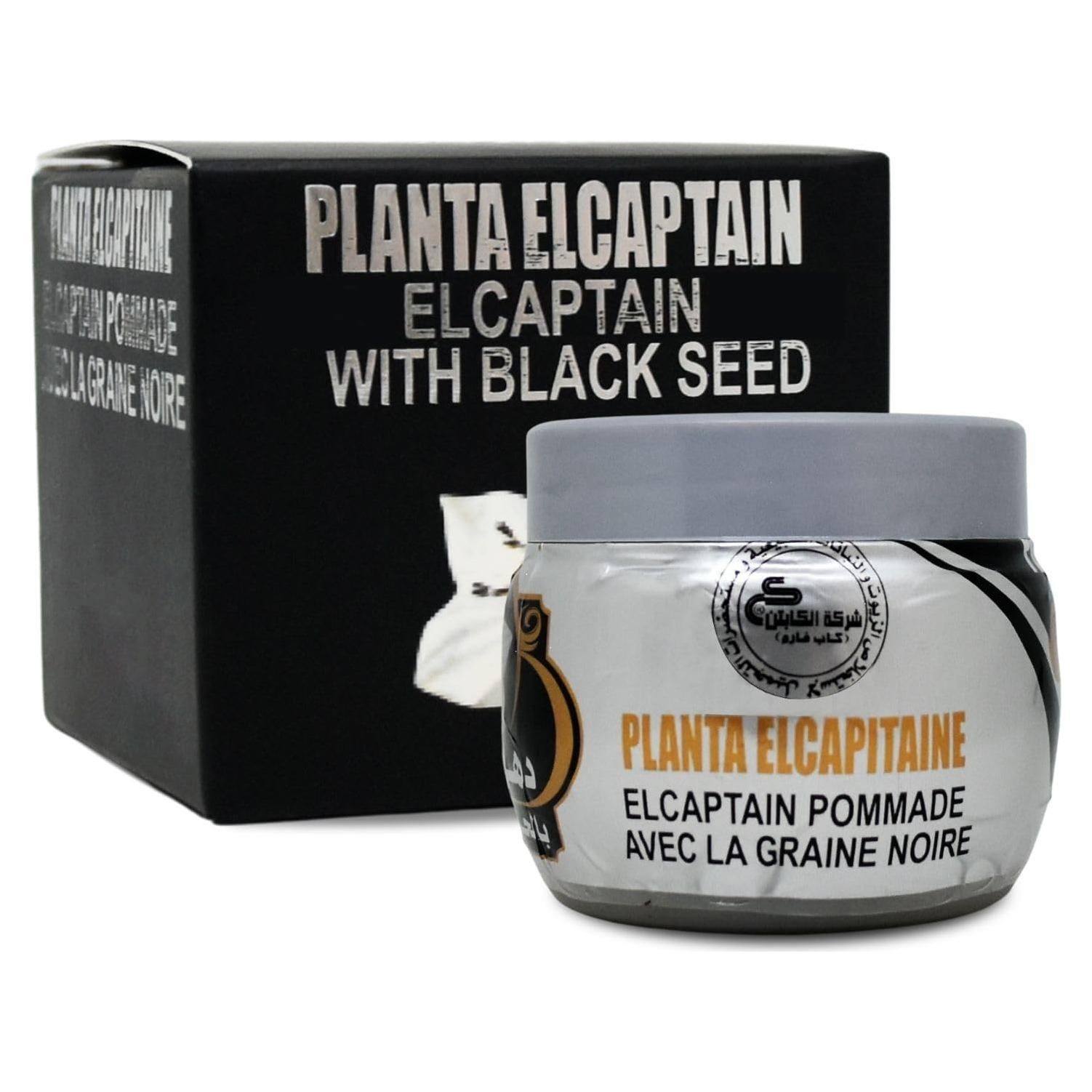 Crema Herbal Natural Elcaptain con Semilla Negra 60g