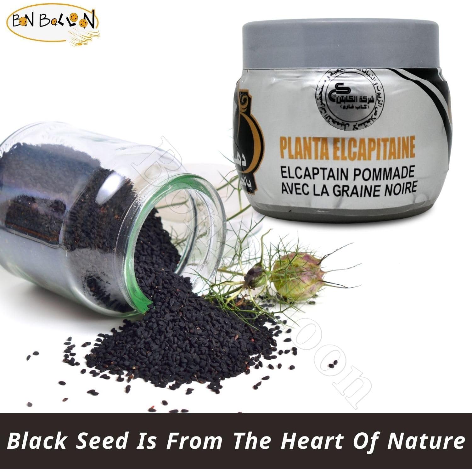 Crema Herbal Natural Elcaptain con Semilla Negra 60g