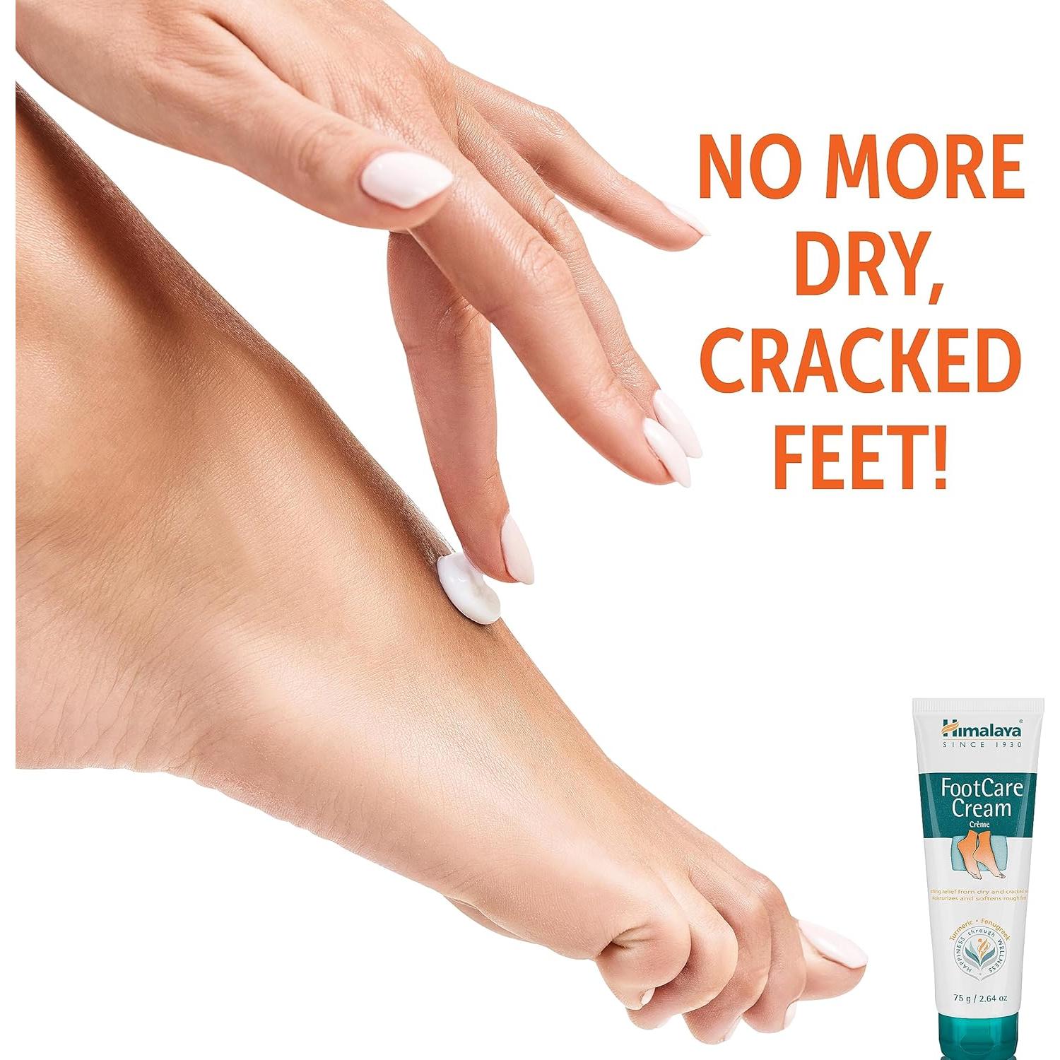 Crema para Pies Himalaya 75 g - Hidratante Intensiva para Talones Agrietados