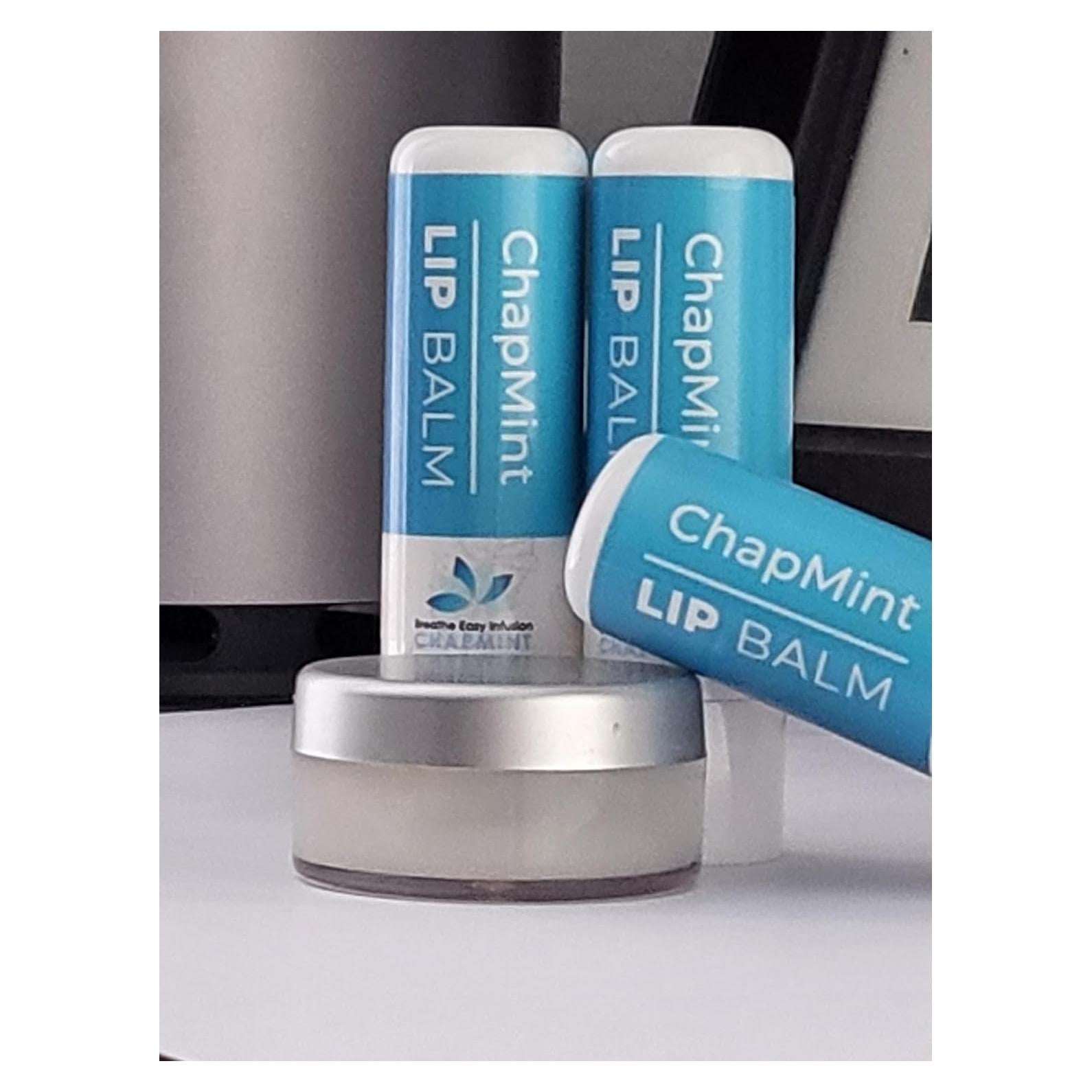 Bálsamo Labial Hidratante ChapMint 22g - Aliento Fresco Menta