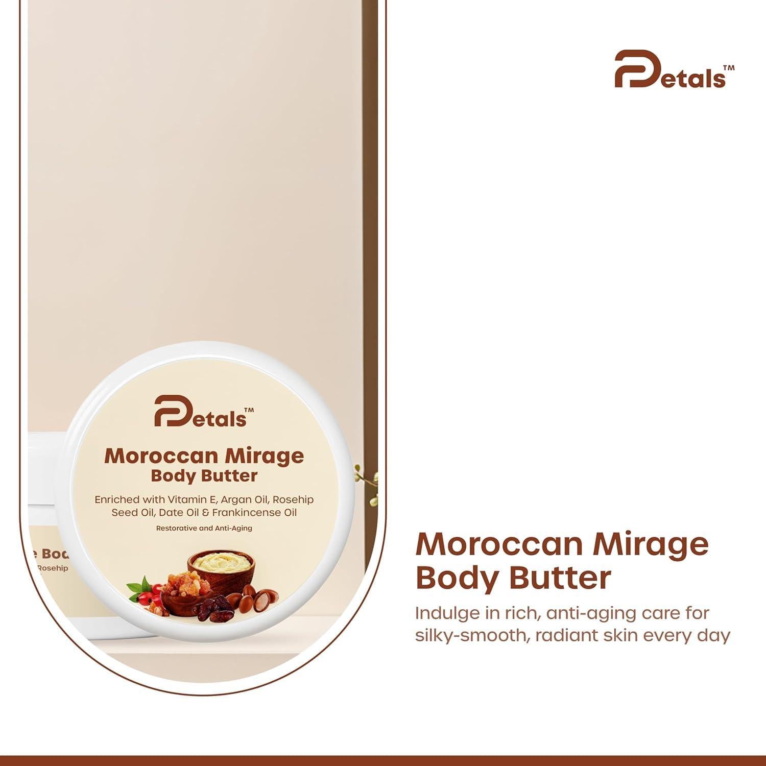 Manteca Corporal DPetals Moroccan Mirage 200ml - Hidratante Antienvejecimiento
