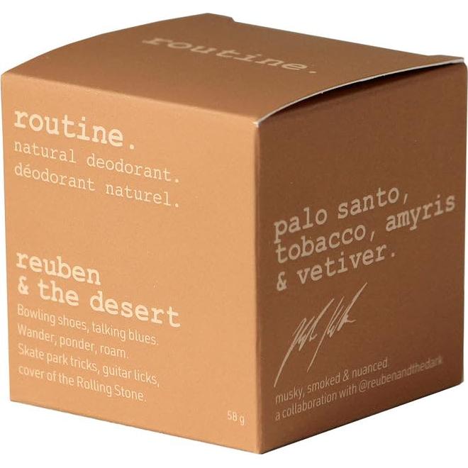 Desodorante Natural Routine Reuben & The Desert 58 g - Piel Sensible