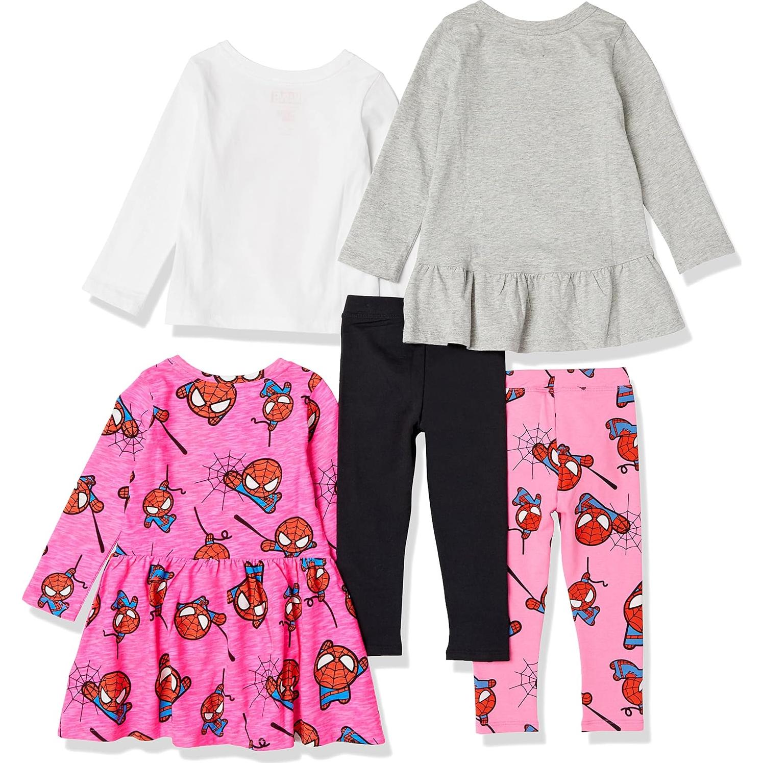 Conjunto Ropa Niñas Amazon Essentials Marvel Spider-man