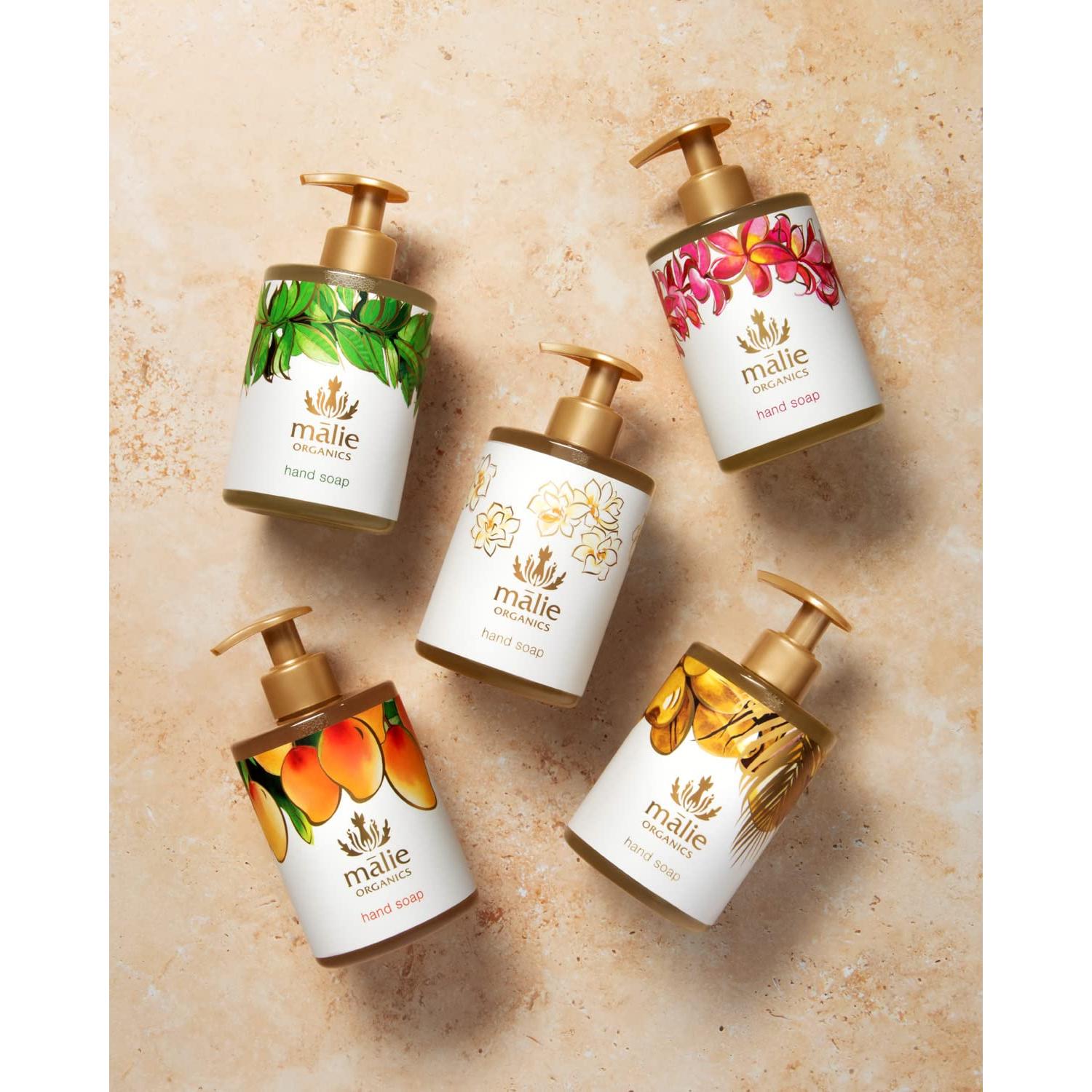 Jabón Líquido Orgánico de Mano Malie Plumeria 550ml