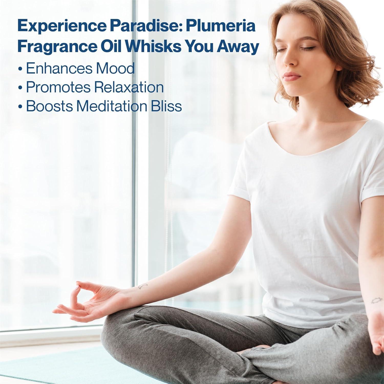 Aceite de Fragancia Plumeria uhRohMuh 118ml - Aroma Floral Exótico