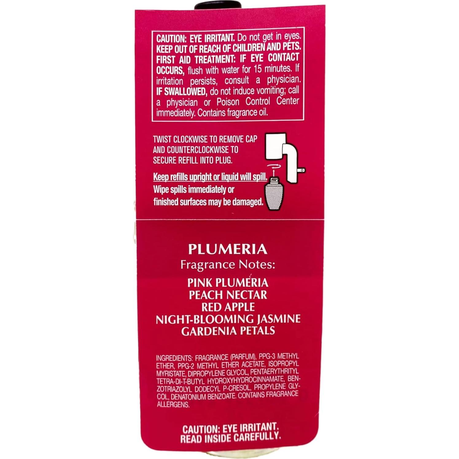 Recarga Fragancia Plumeria Bath & Body Works + Jabón Marbela