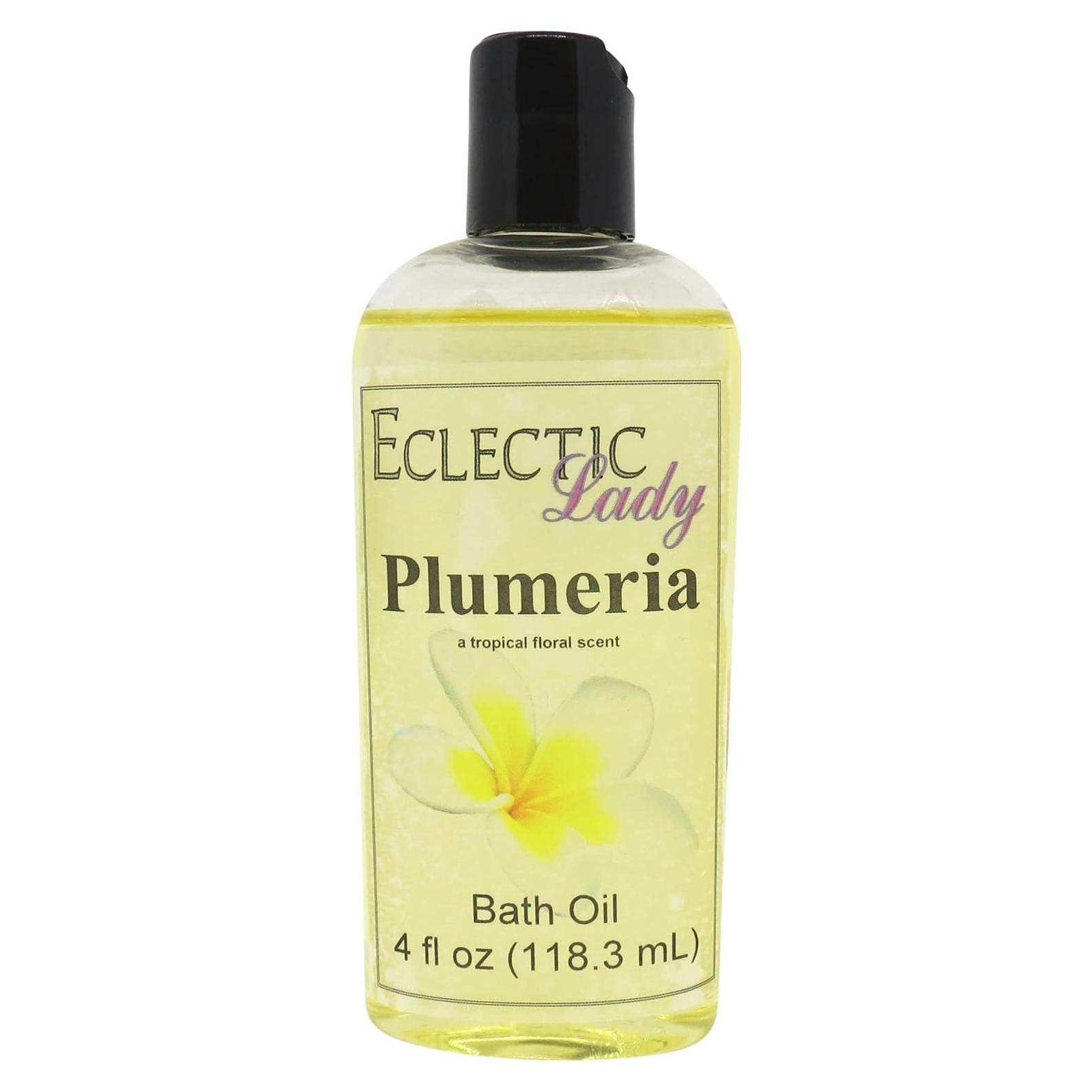 Aceite de Baño Plumeria Eclectic Lady 170g - Hidratante y Relajante
