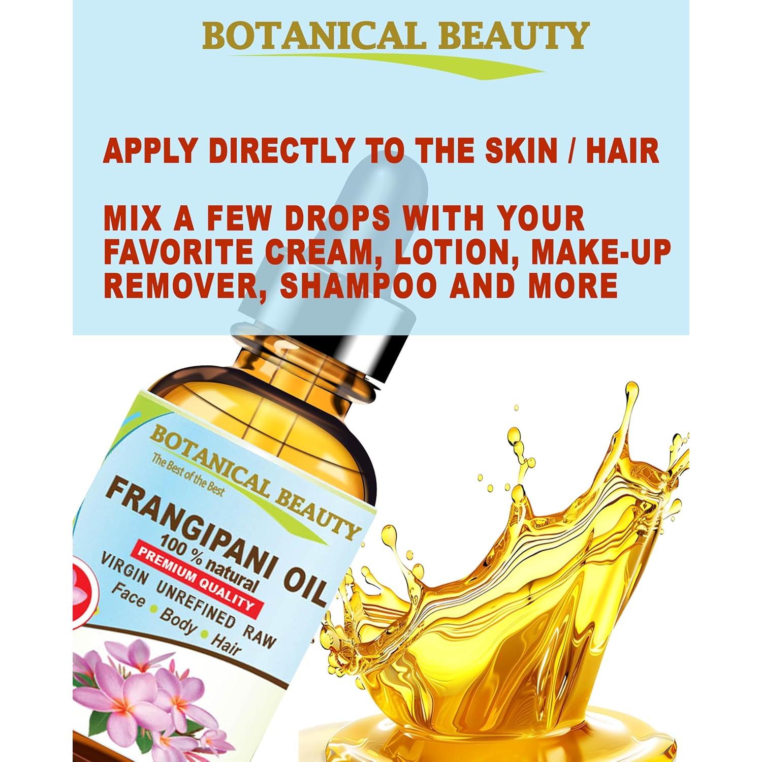 Aceite Esencial de Frangipani 100% Natural 15 ml - Botanical Beauty