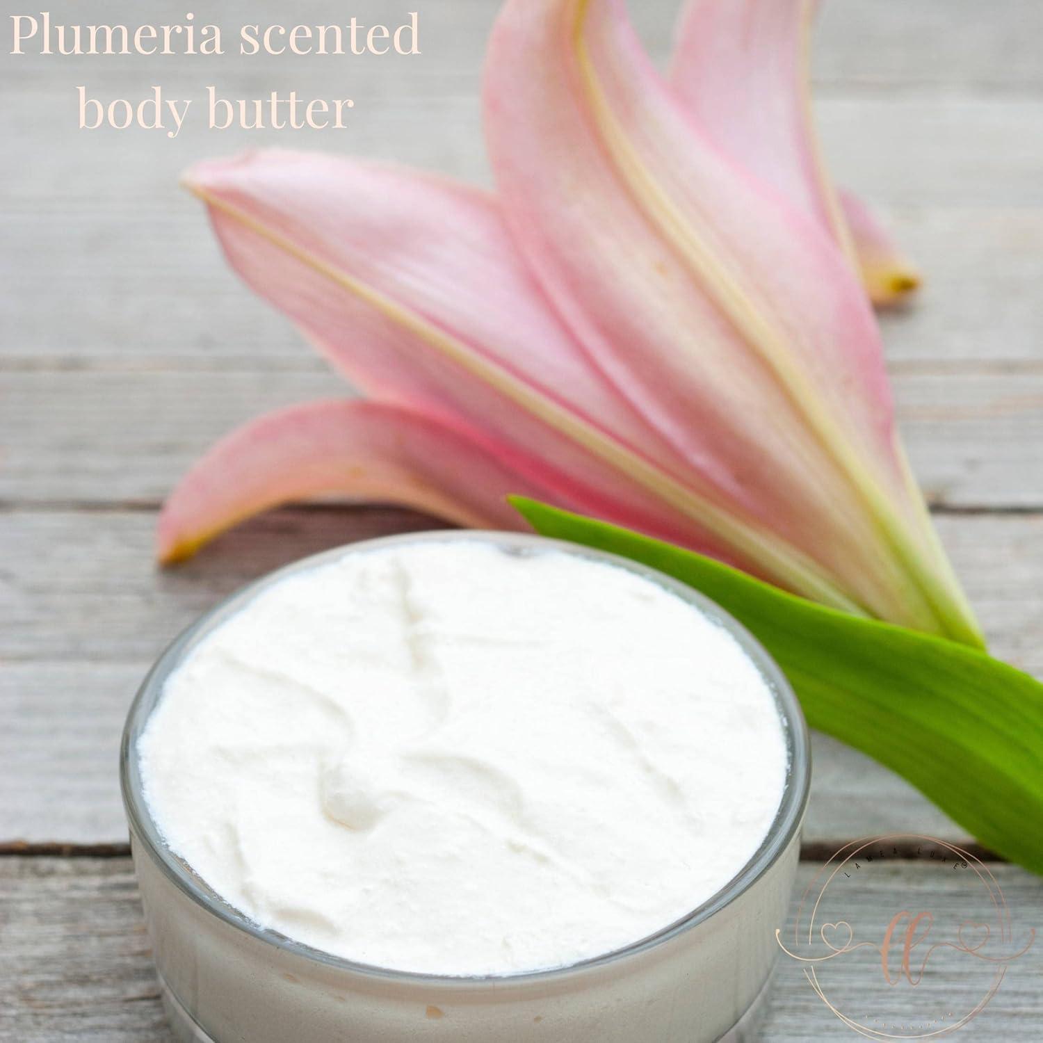 Mantequilla Corporal Hidratante LaMea Luxe 100% Natural Plumeria