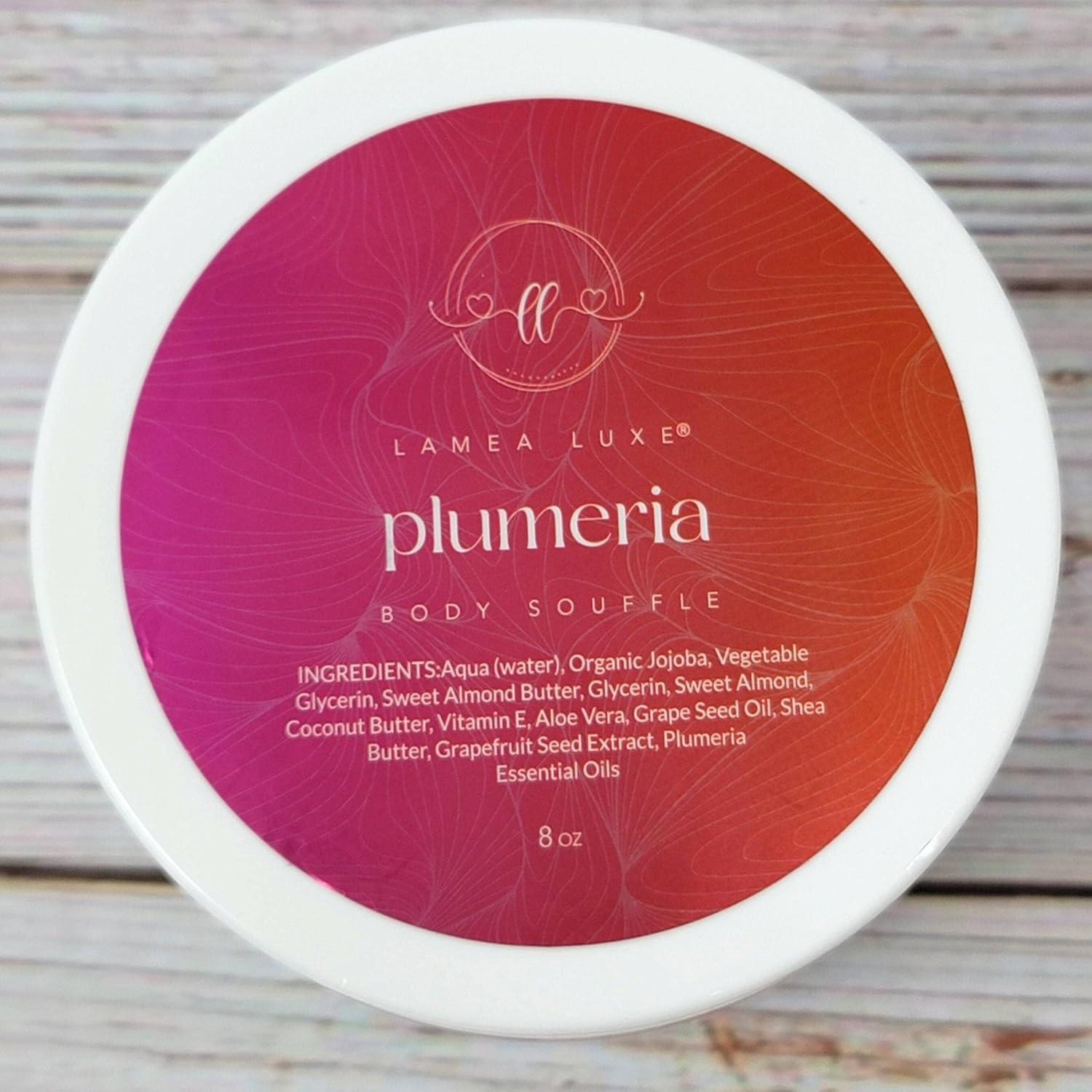 Mantequilla Corporal Hidratante LaMea Luxe 100% Natural Plumeria