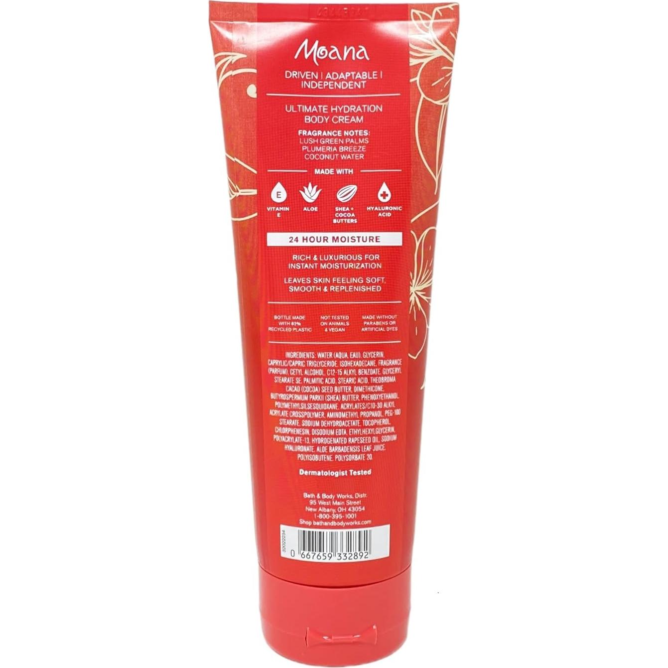 Set de Regalo Moana Edición Limitada Bath and Body Works - 3 Piezas