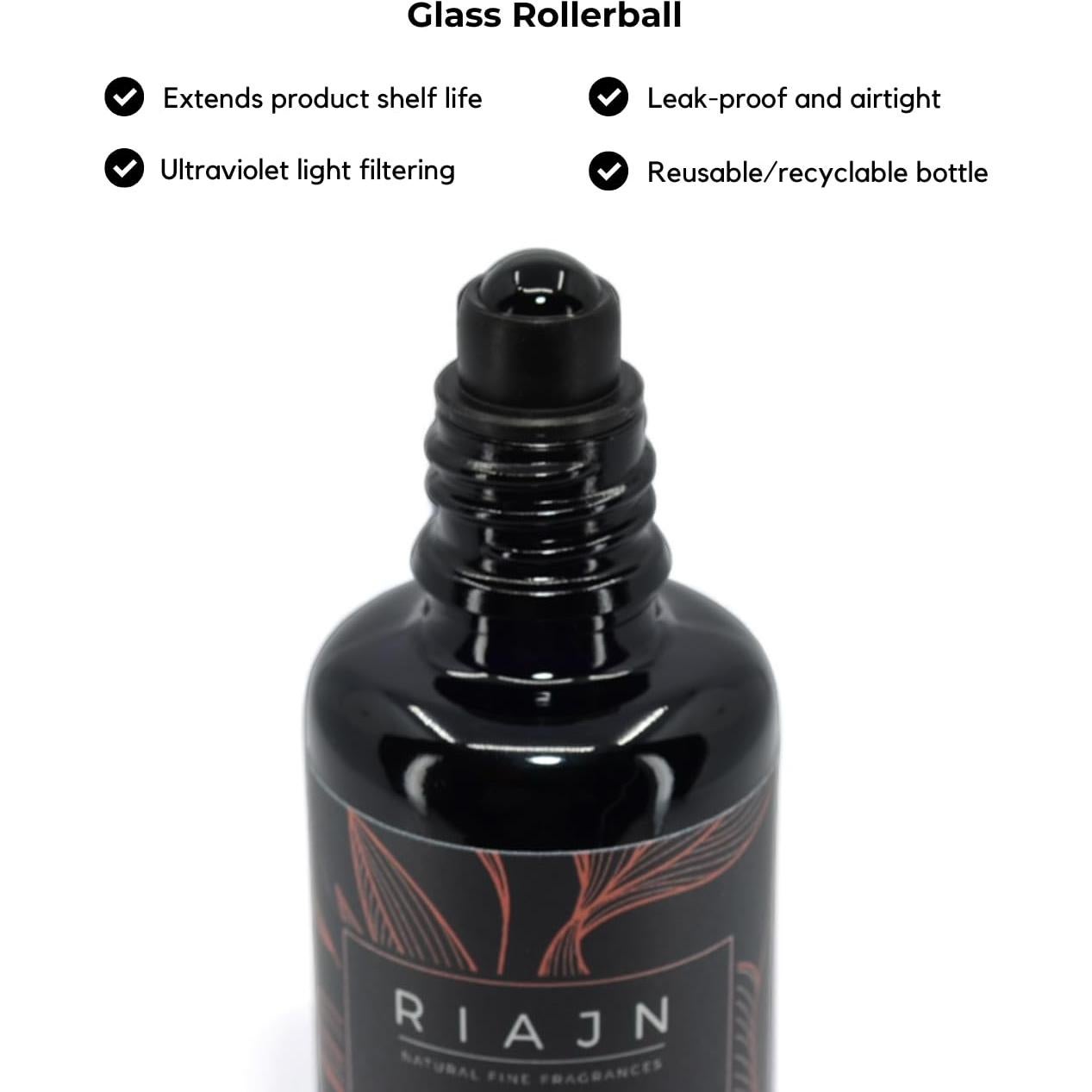 Aceite de Perfume RIAJN 50 mL | Fragancia Unisex Larga Duración
