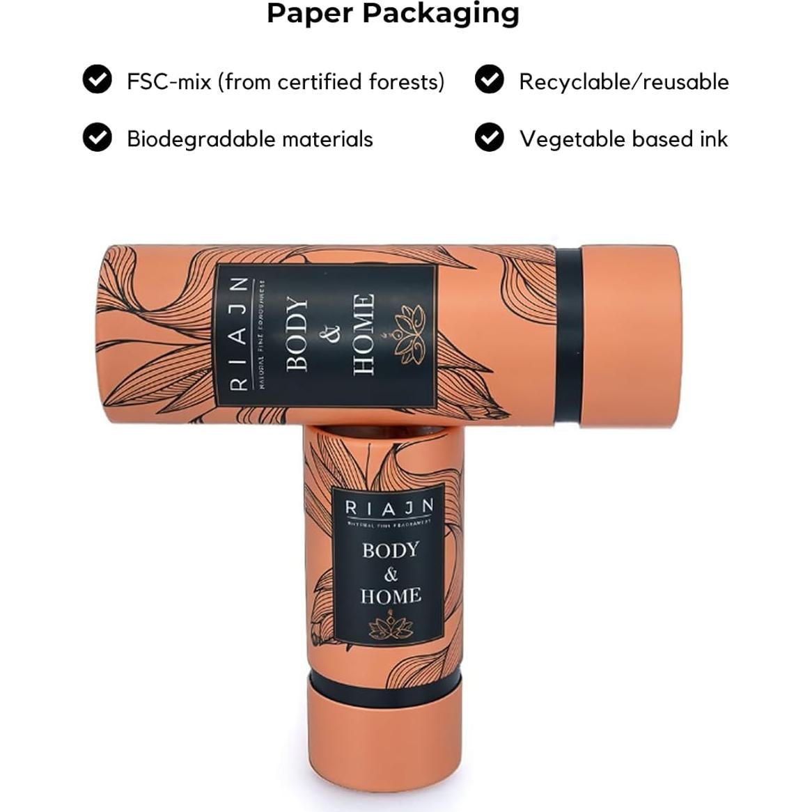 Aceite de Perfume RIAJN 50 mL | Fragancia Unisex Larga Duración