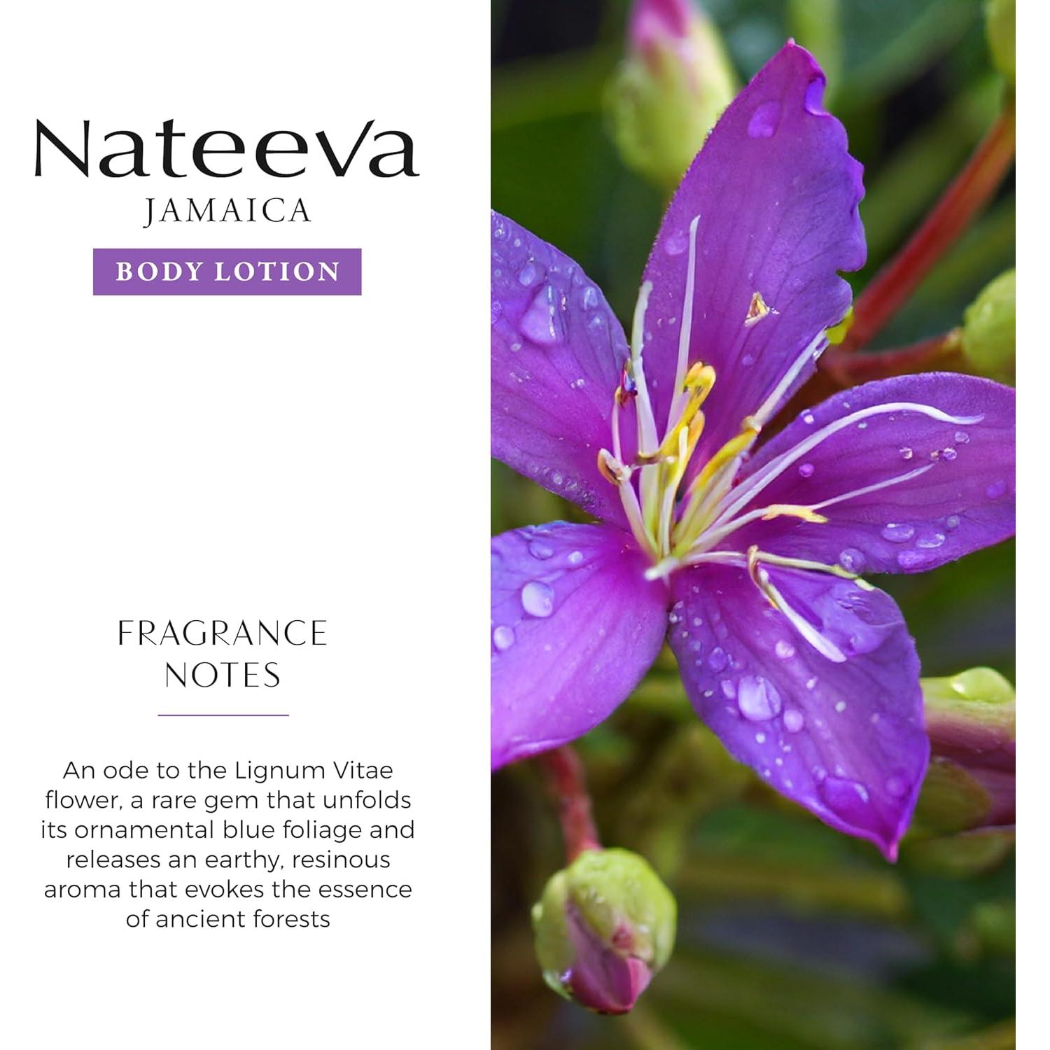 Loción Corporal Hidratante Nateeva Flor de Lignum Vitae 200ml