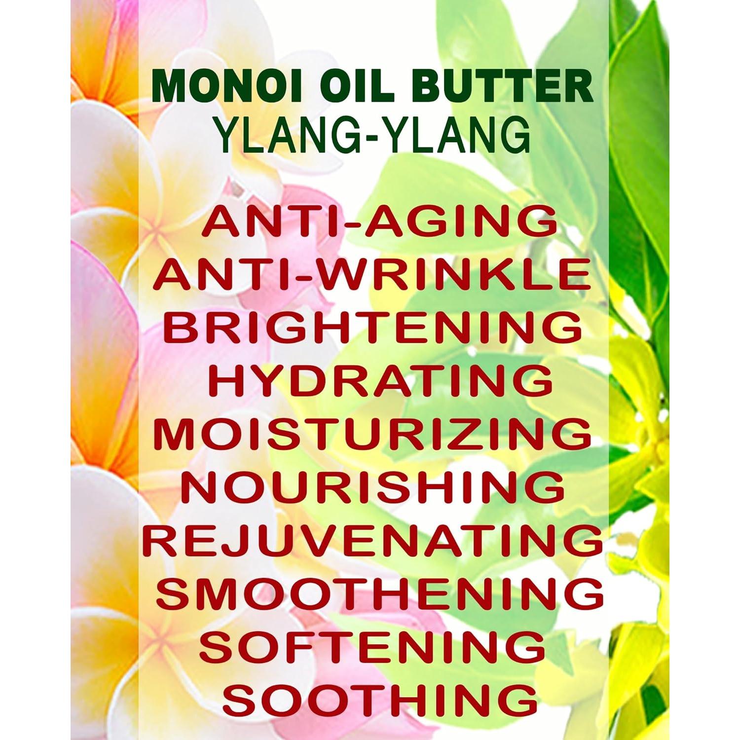 Mantequilla de Aceite Monoi Ylang Ylang 118 ml Belleza Botánica