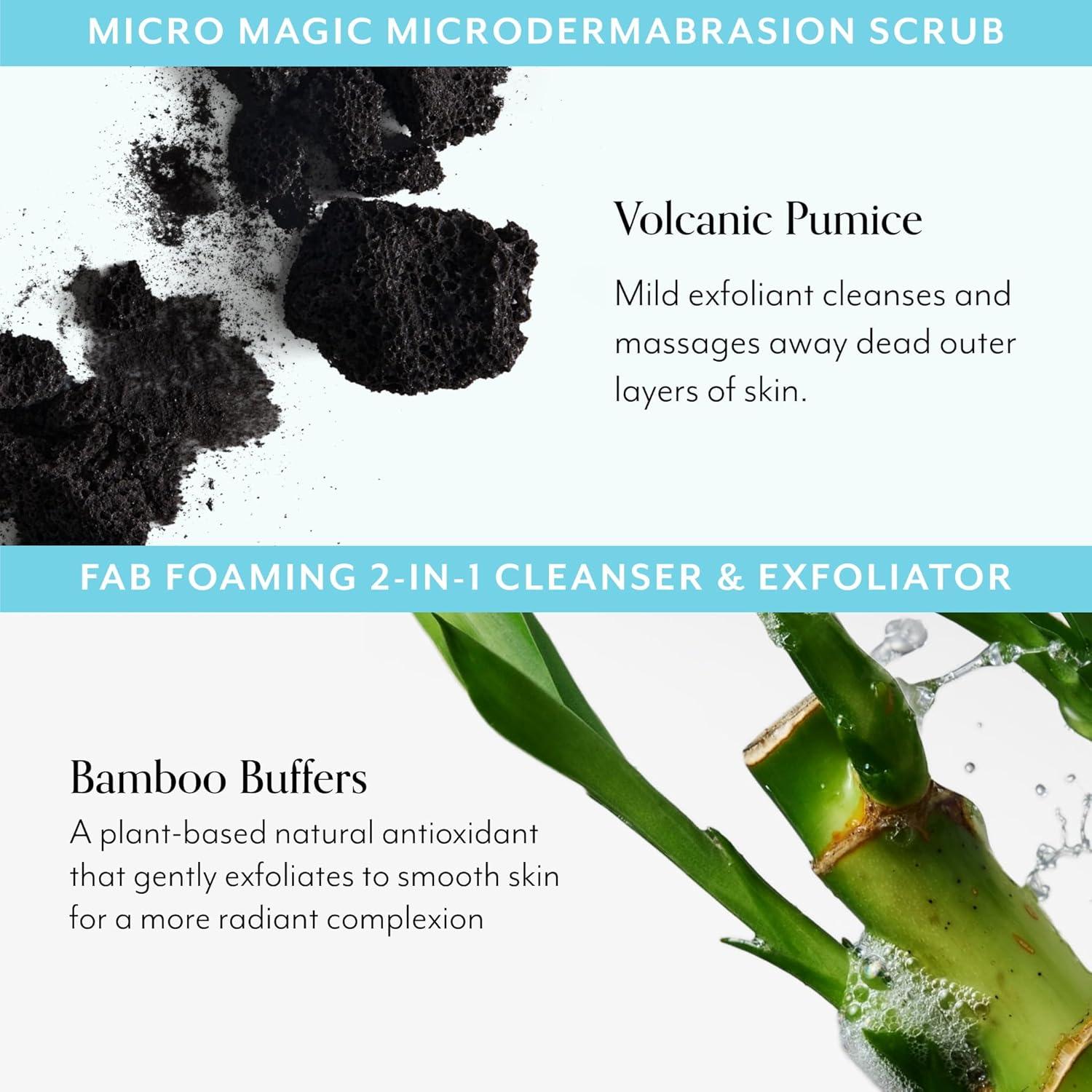 Exfoliante Facial Bliss Micro Magic 2-en-1 Limpiador 381g