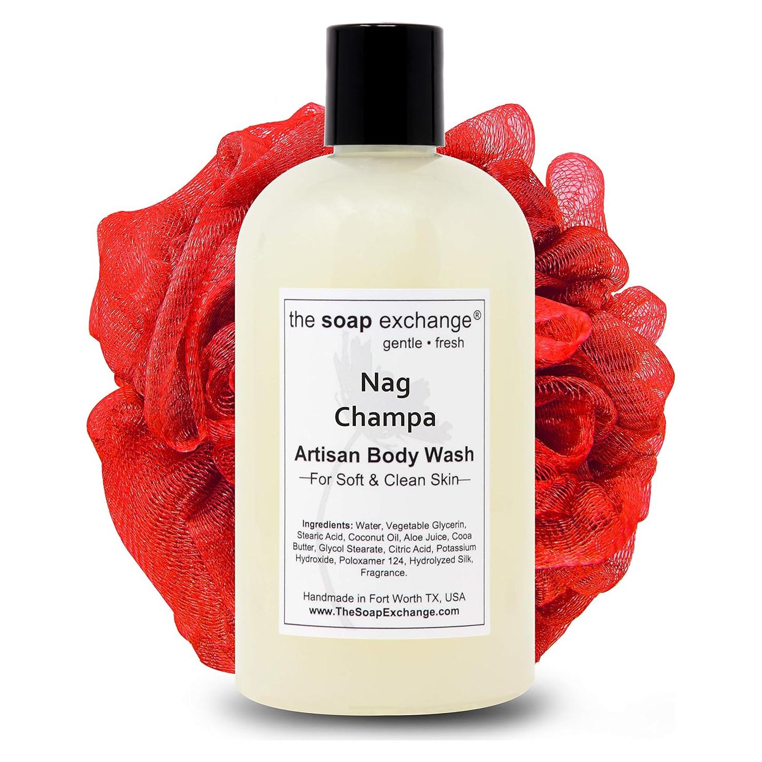 Gel de Ducha Natural The Soap Exchange 354 ml Aroma Nag Champa