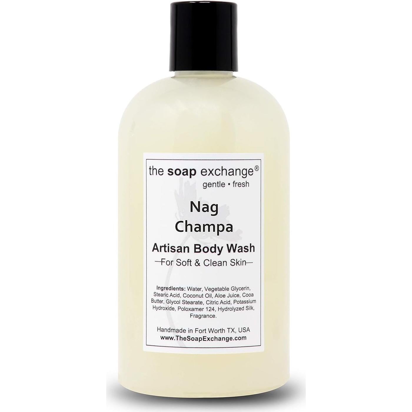 Gel de Ducha Natural The Soap Exchange 354 ml Aroma Nag Champa