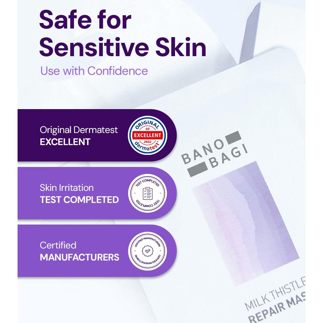 Mascarilla Facial Reparadora Eternal & Cosmetics 10EA - Cardo Lechero