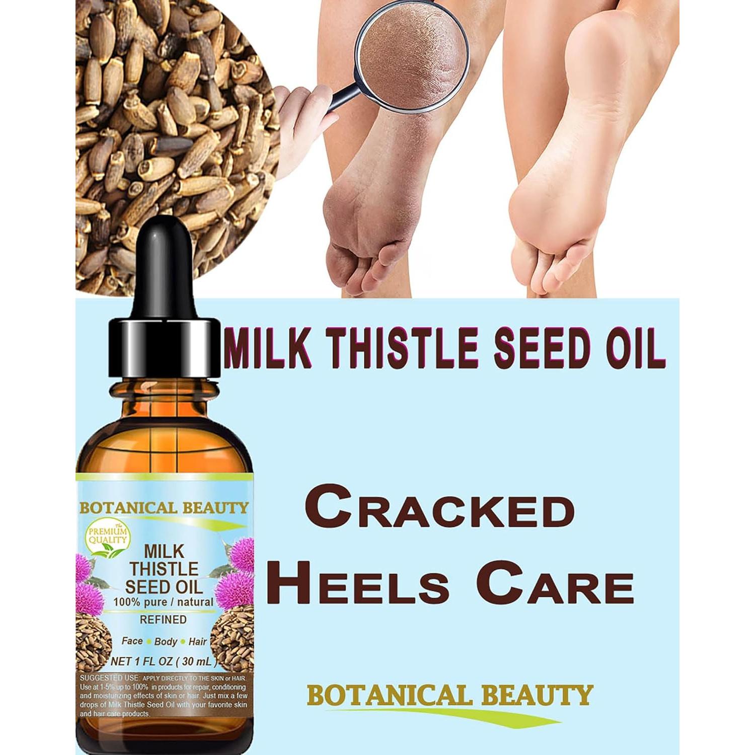 Aceite de Semilla de Cardo Lechoso 100% Puro 60 ml - Silybum marianum